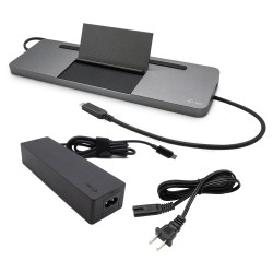 I-TEC USB-C 3xDisplay Docking Er + PD 85w + Charger 100w.