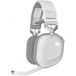Corsair HS80 RGB WIRELESS BLANC