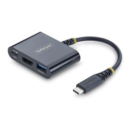 StarTech Adapt USB-C HDMI 140W Noir