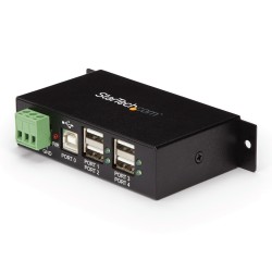 StarTech Hub USB industriel 4