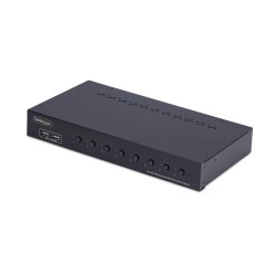 StarTech KVM 8x DisplayPort rack