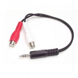 StarTech audio jack 3,5mm vers RCA