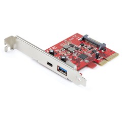 StarTech Carte PCIe USB-A C 10Gbps