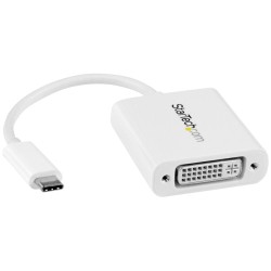 StarTech Adapt USB-C DVI Blanc