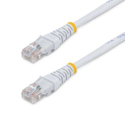 StarTech Câble Cat5e Blanc moulé