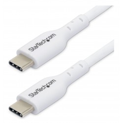 StarTech USB-C 60W 1m Blanc nylon