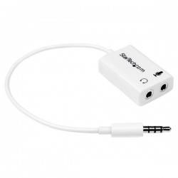 StarTech audio casque 3,5mm Blanc