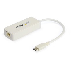 StarTech Adapt USB-C A 1GbE Blanc