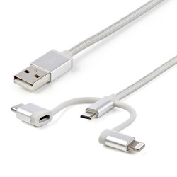 StarTech 1m 3 in 1 charger