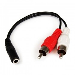 StarTech audio jack 3,5mm vers RCA