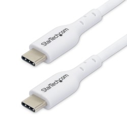 StarTech USB-C 60W 3m Blanc