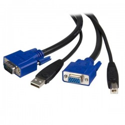 StarTech Câble KVM USB VGA 3m