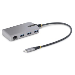 StarTech Hub USB-C 3x USB-A 1GbE