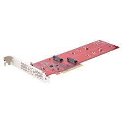 StarTech Carte PCIe x8 2x M.2 NVMe