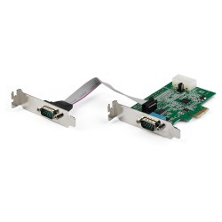StarTech Carte PCIe 2x RS232 LP