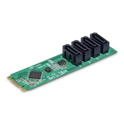 StarTech Adapt M.2 vers 4x SATA