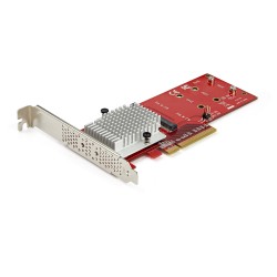 StarTech Carte PCIe x8 2x M.2 NVMe