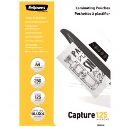 Fellowes Pochettes A4 125 mic x2