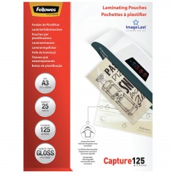 Fellowes Pochettes A3 125 mic x2