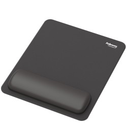 Fellowes Tapis souris Breyta repose-poignets Noir