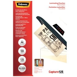 Fellowes Pochettes A4 125 mic