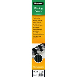 Fellowes Anneaux 10mm Noir x25