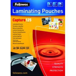Fellowes Pochettes A5 125 mic x1