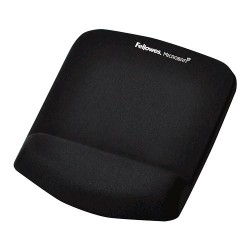 Fellowes Tapis souris PlushTouch repose-poignets Noir
