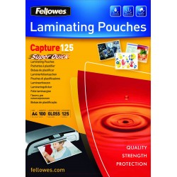 Fellowes Pochettes A4 125 mic x1