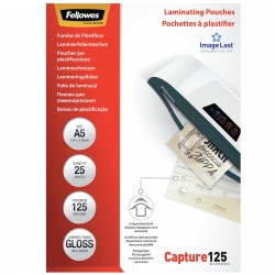 Fellowes Pochettes A5 125 mic x2