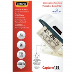 Fellowes Pochettes A4 125 mic x2