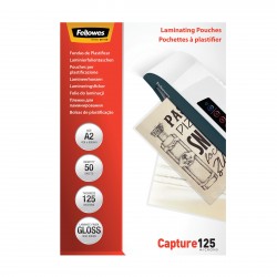 Fellowes Pochettes A2 125 mic x5