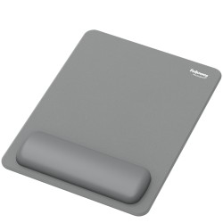Fellowes Tapis souris Breyta repose-poignets XL Gris