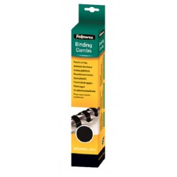 Fellowes Anneaux 16mm Noir x25