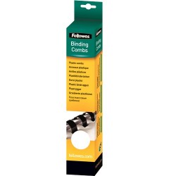 Fellowes Anneaux 10mm Blanc x25