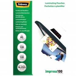 Fellowes Pochettes A5 100 mic x1