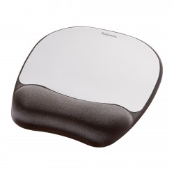 Fellowes Mouse Pad Argent noir.