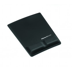 Fellowes Tapis souris Health-V repose-poignets Noir
