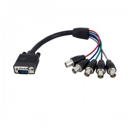 ***StarTech VGA HD15 vers 5x BNC 30