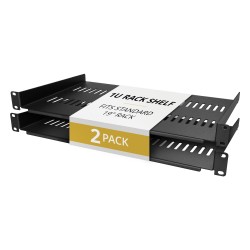 ***StarTech 2 PACK 1U serveur Rack étagère ventilé rack TRAY 44LB