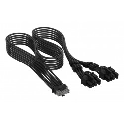 Corsair 12V-2x6 vers 2x PCIe Noir