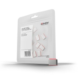 Lindy Verrous USB-C x10 Rouge
