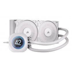 Corsair Nautilus 240 RS LCD Blanc