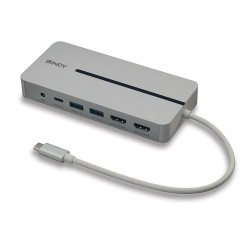 Lindy Mini Dock USB-C 2x HDMI 4K