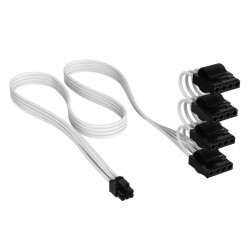 Corsair Type 5 4x Molex Blanc