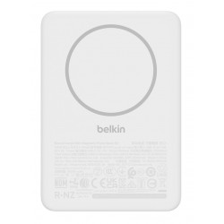 Belkin Power Bank 5K Blanc MagSafe