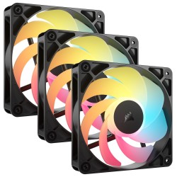 Corsair RS120-R ARGB PWM x3 Noir