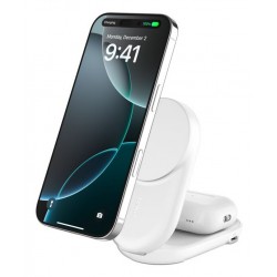 Belkin Dock Qi2 25W 2-en-1 Blanc