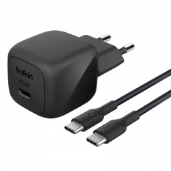 Belkin Chargeur 45W + USB-C 1m Noir