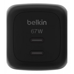 Belkin Chargeur 67W 2 ports Noir